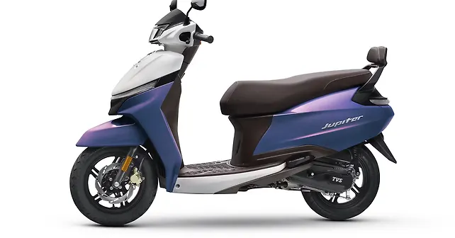 TVS Jupiter gets dual-tone Spectral colours, sequential indicators and more for Rs 89,825